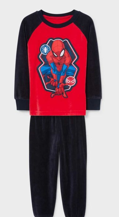 Piżama chłopięca 128 C&a spiderman