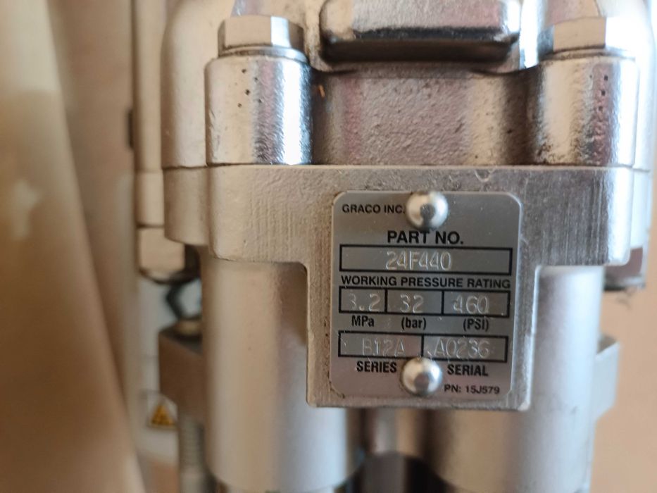 Nowa pompa transferowa 4-kulowa GRACO HIGH-FLO 32 bar ZAMIANA do farb