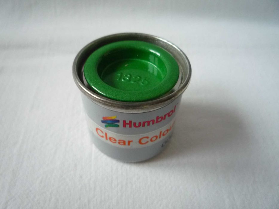 Farba Humbrol Zielona 1325 Cear Color Farba do plastiku szkła metalu