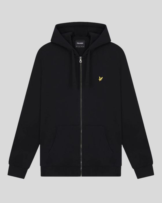 Чоловічий худі/зіп-кофта Lyle & Scott Zip Through Hoodie Black (Нова, розмір М)