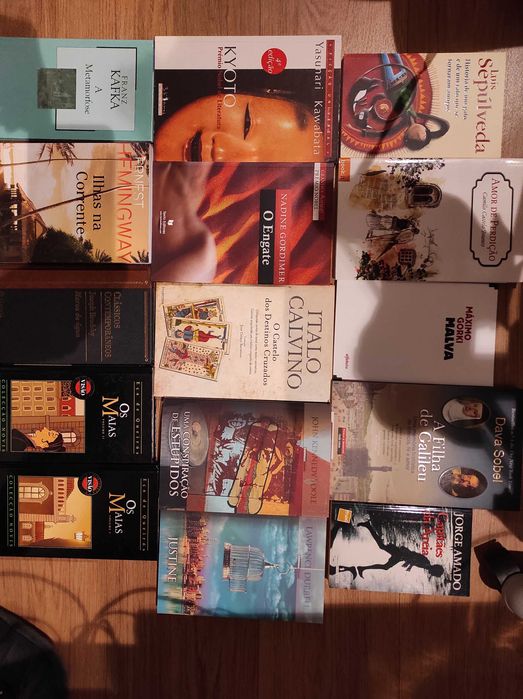 Lote de livros novos nunca lidos