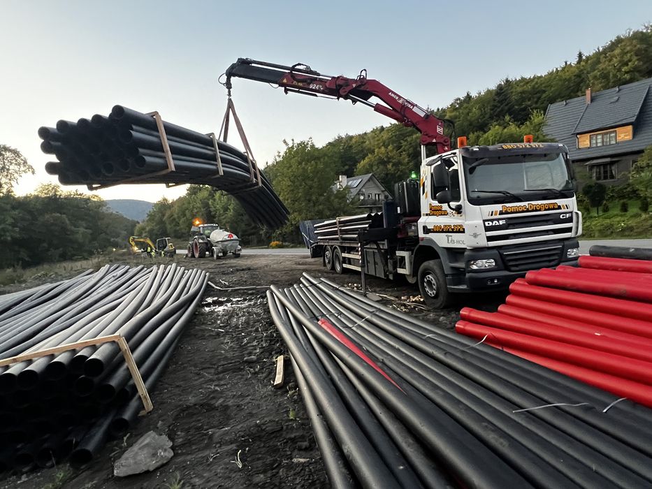 Usługi Hds laweta transport maszyn