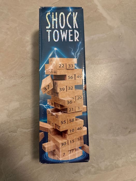 Настільна гра Дженга  Shock tower