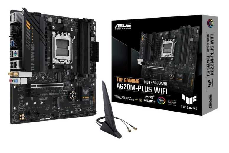 Płyta główna Asus TUF GAMING A620M-PLUS WIFI gwarancja nr. 406129