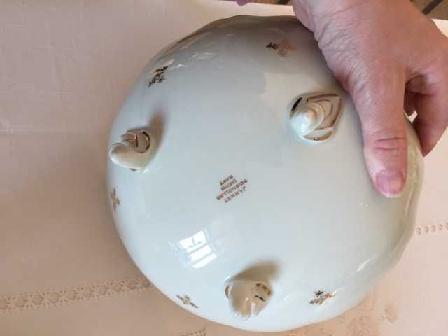 Serviço antigo porcelana