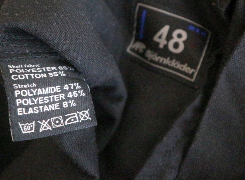 Björnkläder On Duty hybrydowe spodnie robocze 48 pas 2 x 42 cm