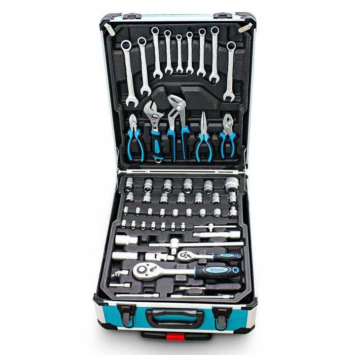 Walizka Narzędziowa 1200 elementów Nasadki Klucze Akcesoria ZESTAW