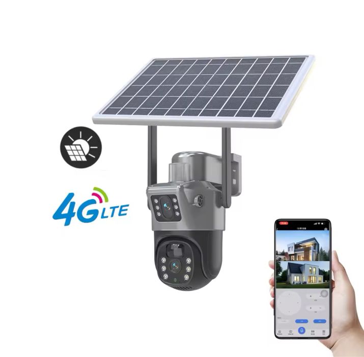 Camera duas lentes Solar 3G