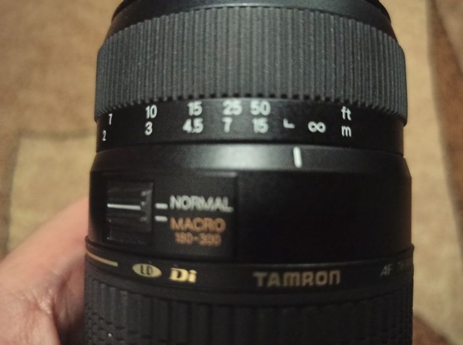 tamron af 70-300mm tele-macro (1:2) ф62 А17 б/у