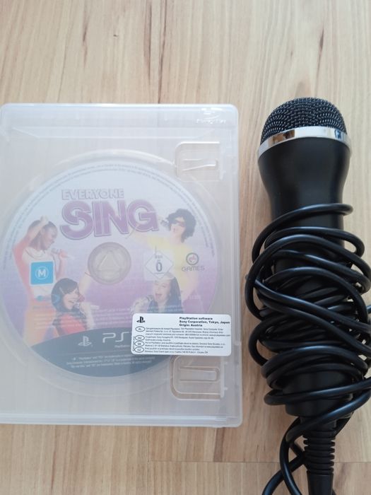 PS3 gra Singstar Everyone sing z mikrofonem