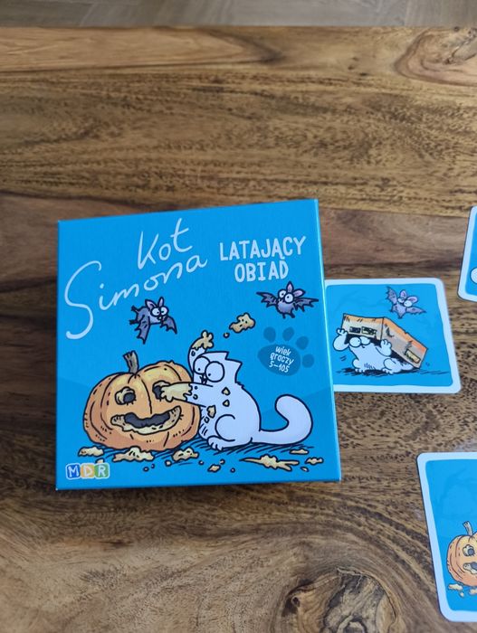 Gra karciana Kot Simona latający obiad