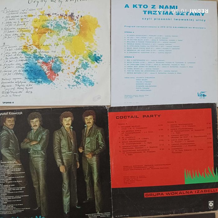 Płyty winyl - Krawczyk, Mec, Santor, Natalia, Gawęda + inne - 16 sztuk