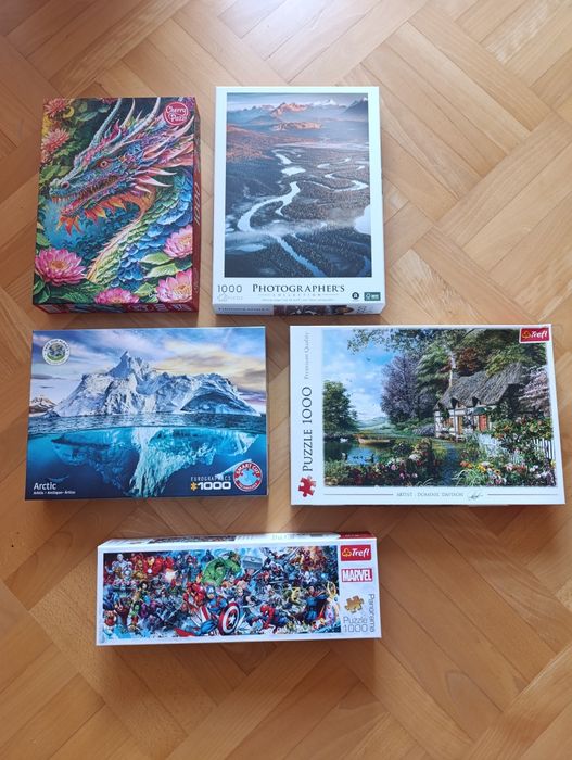 Puzzle 1000 elementów