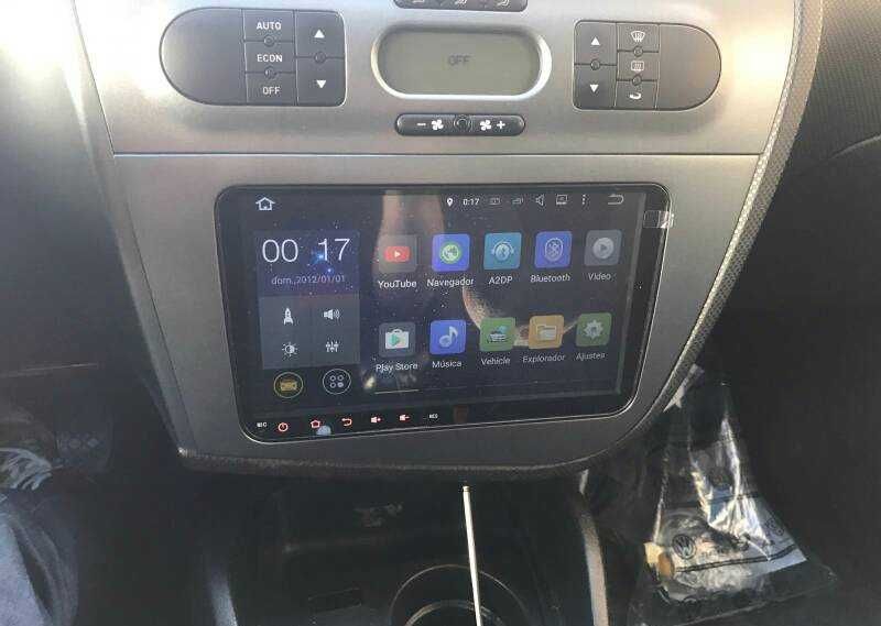 (NOVO) Rádio 2DIN 9" • SEAT Leon 1P • Toledo • Altea • Android 4+64GB