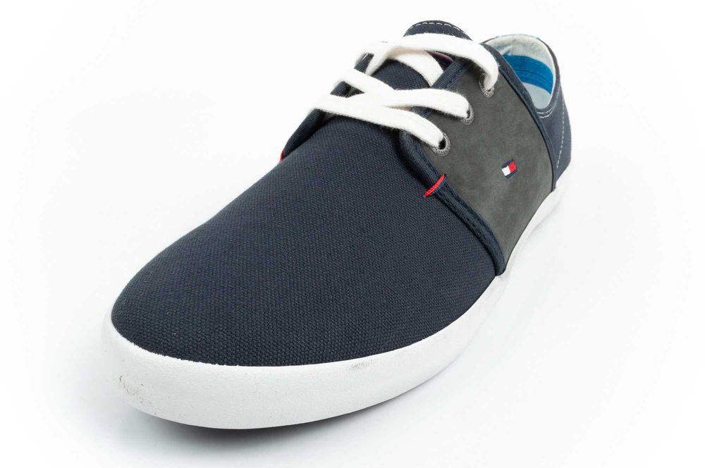 Tommy Hilfiger buty sportowe trampki modne wygodne niebieskie r. 41-46