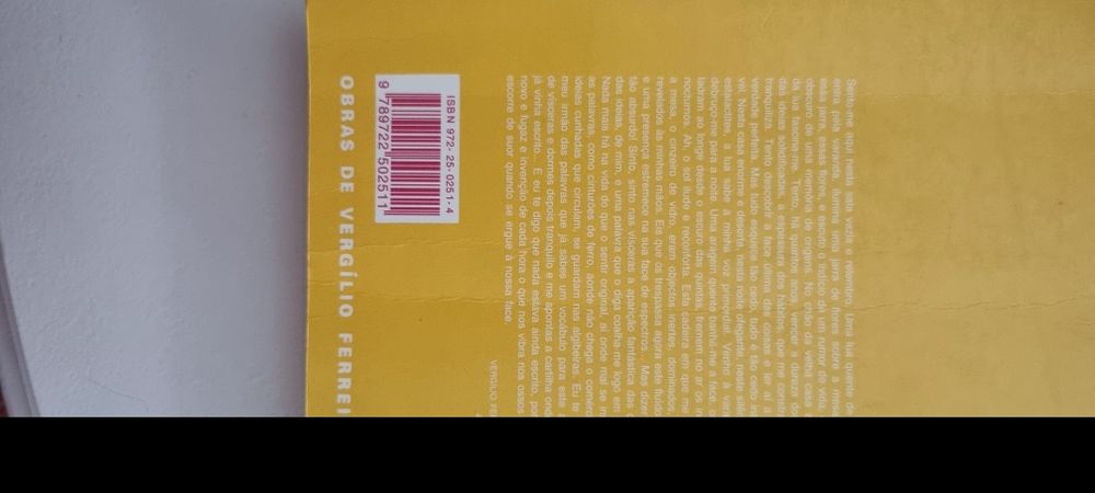 Livro Aparição de Virgílio