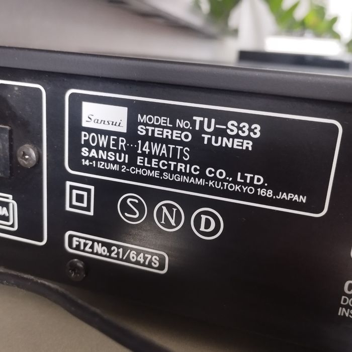 Tuner Sansui TU-S33 Sprawny Ładny