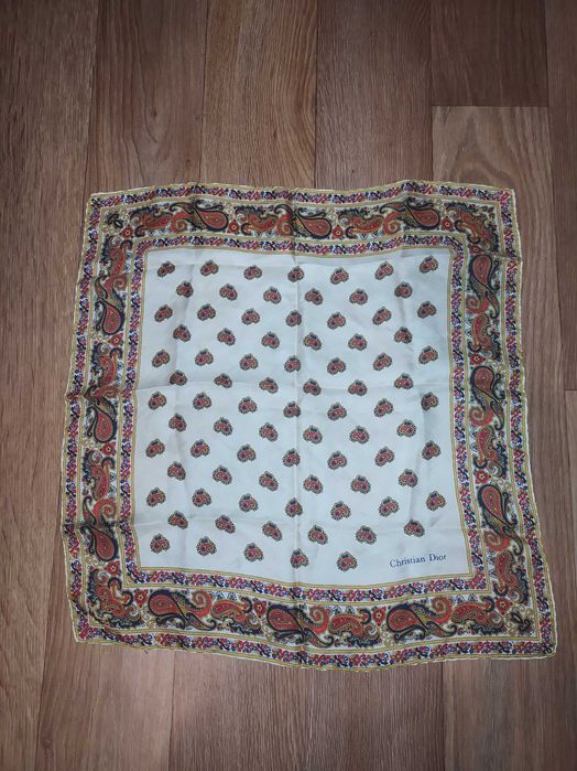 Шовкова хустка на шию Christian Dior