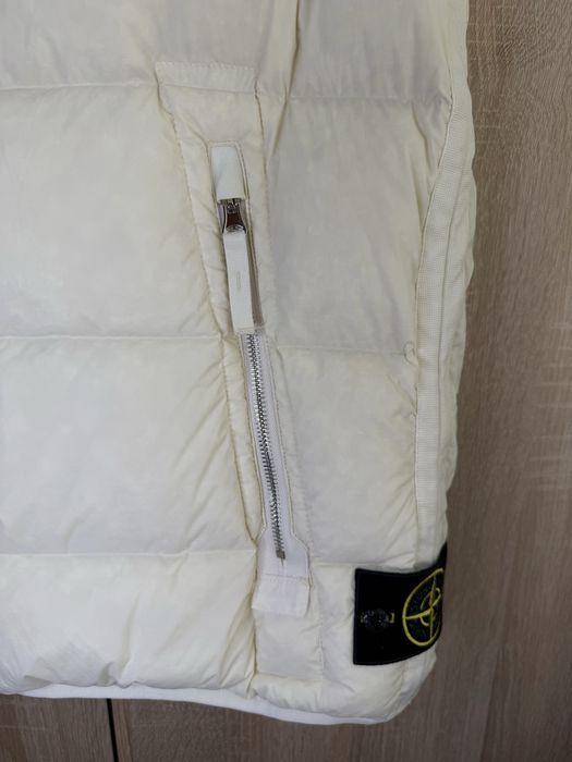 Stone Island Garment Dyed Down Gilet Puffer Vest