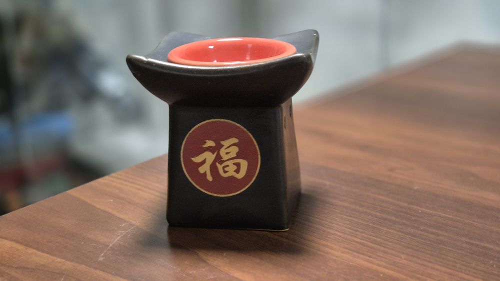 Kominek zapachowy- ciemny i elegancki