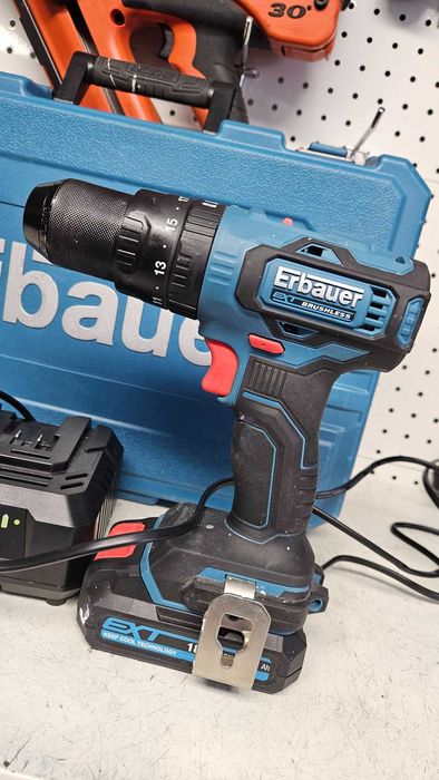 Wkrętarka Erbauer ECD18LI 18V + 2x2ah