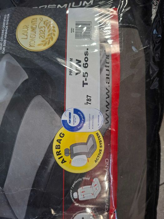 Pokrowce do VW Transporter T5 (Fotel + kanapa)