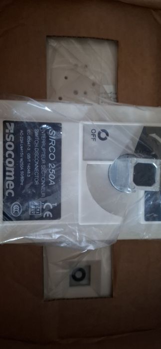Interruptor seccionador 4x250 Amp