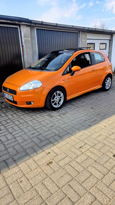 Fiat grande Punto 1.4 2007 r panorama dach, Klima.