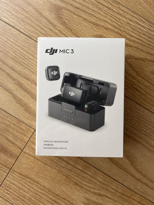 Vendo DJI Mic 3 (2 TX + 1 RX + Charging Case)