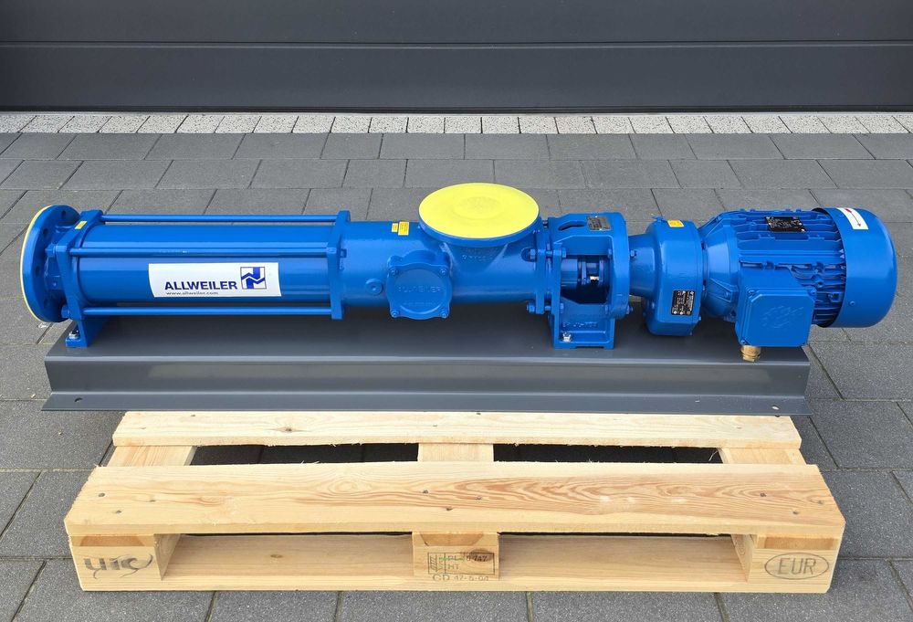 Pompa Wody Śrubowa Ślimakowa Mono Ssąca Allweiler Ścieków Oczyszczalni