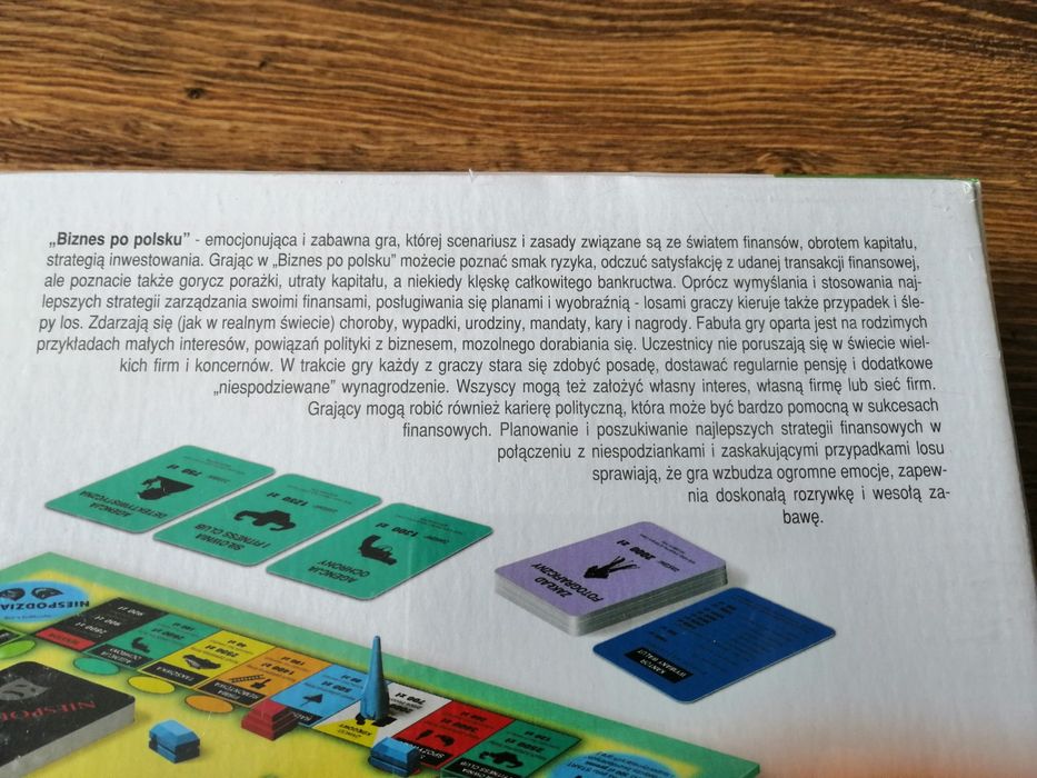 Okazja Biznes po polsku strategiczna gra planszowa nowa