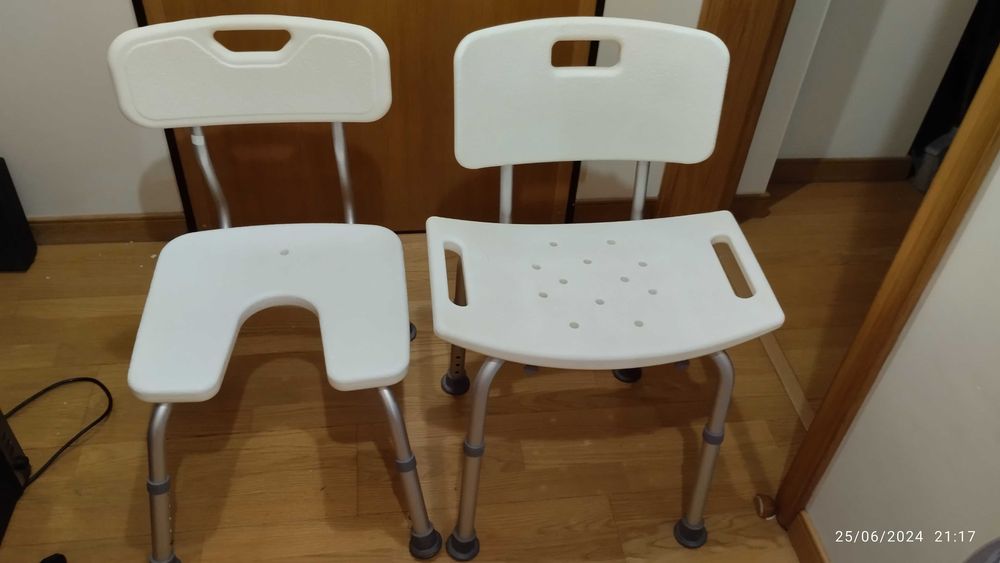 Cadeira auxiliar para banho