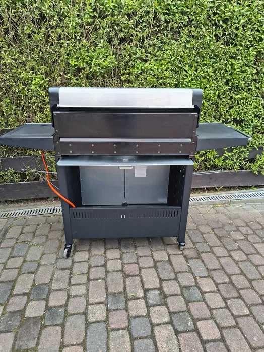 GRILL Gazowy EL FUEGO LONG BEACH 6+1 ŻELIWO z szybą solidny Nowy !
