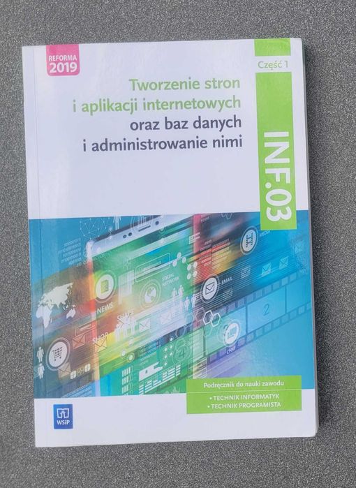 Tworzenie stron i aplikacji internetowych inf.03 część 1 WSiP