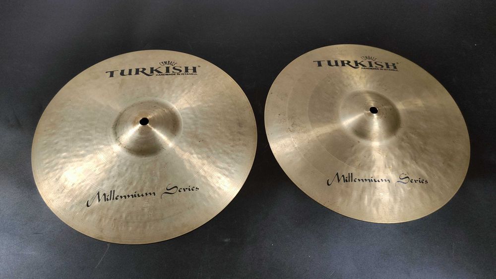 Turkish Millennium Hi hat 13" - talerze do perkusji