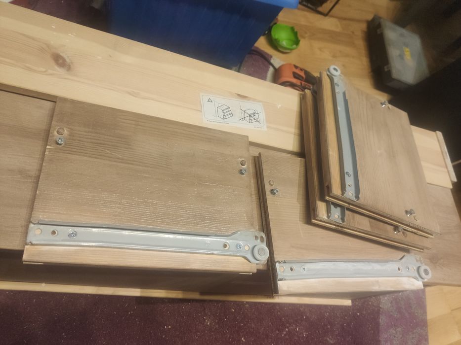 Ikea ivar dwie szuflady 30cm