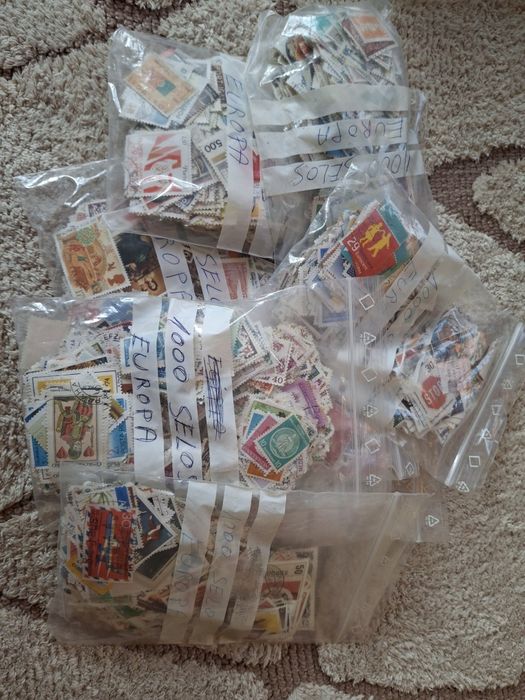 1000 selos diferentes da Europa