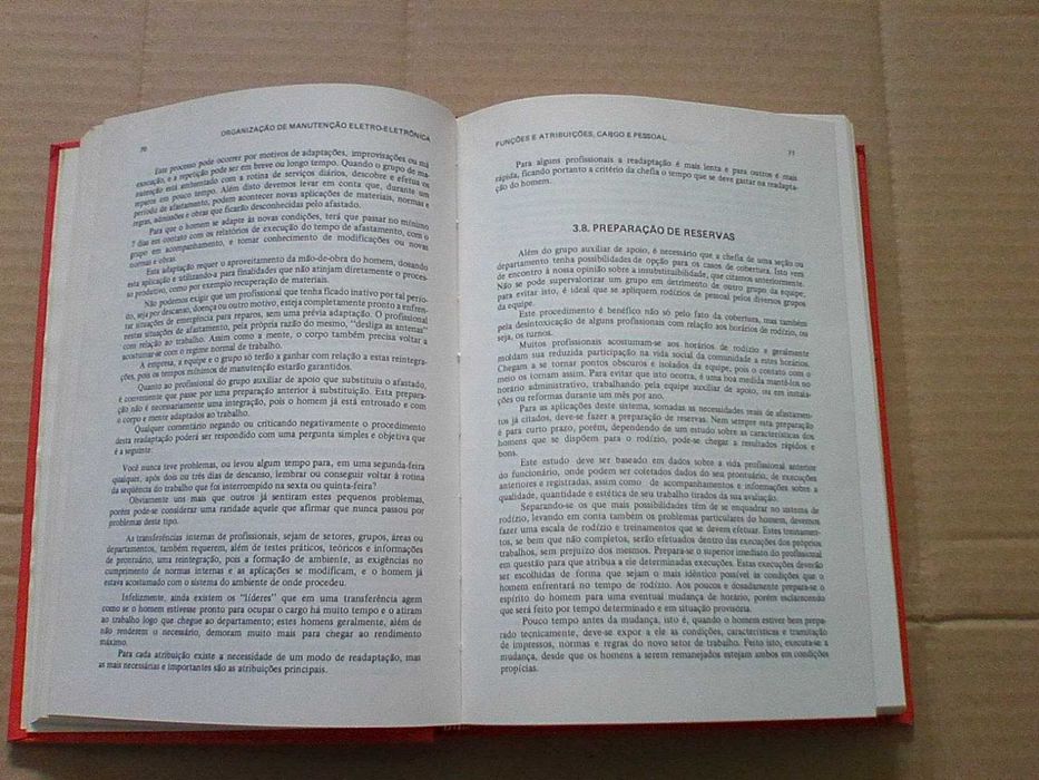 Organização de Manutenção Eletro – Eletrônica