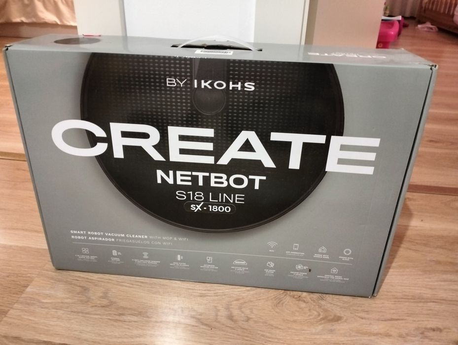 Aspirador CREATE netbot S18 Line