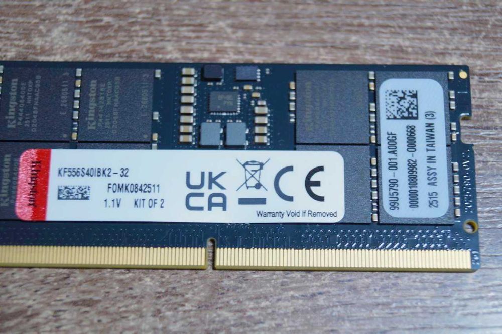 Пам'ять для ноутбуків Kingston Fury 16 GB SO-DIMM DDR5 5600 MHz TVOYO