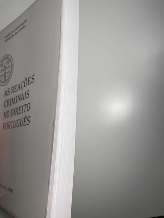 Manual de Direito - As reações criminais no direito português