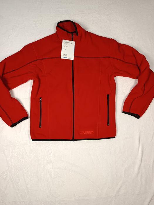 Bluza polar Planam nowy czerwony ciepły rozmiar  M