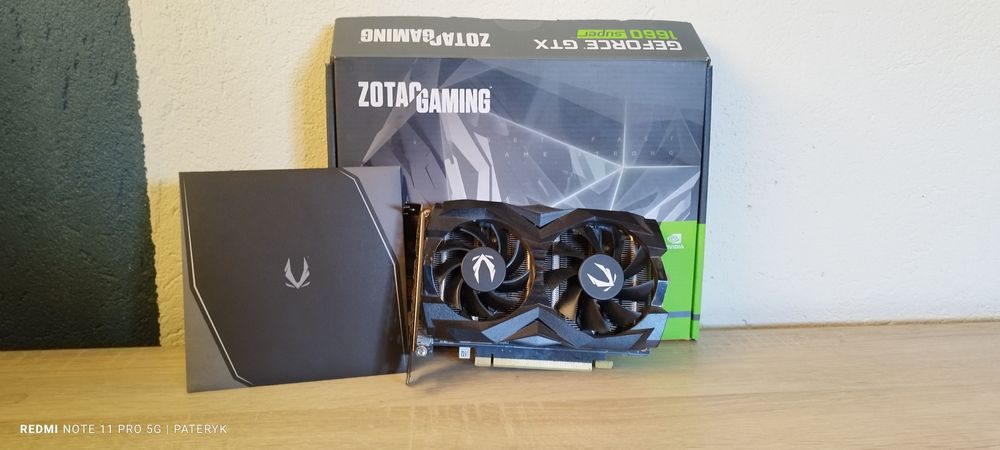 GeForce zotac GTX 1660 super