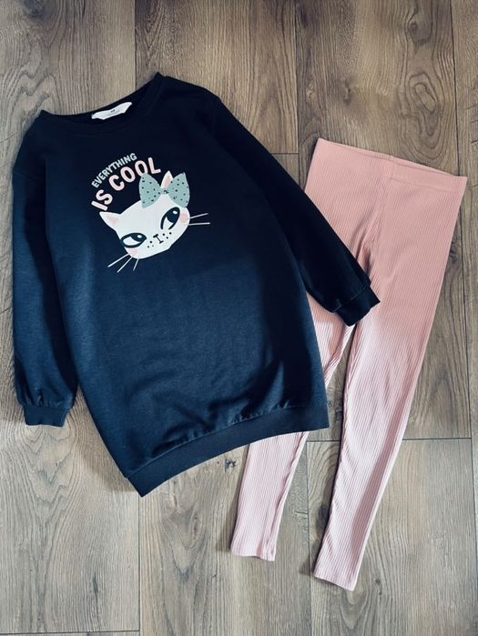 Сукня і лосіни H&M, розмір 8-9 років, зріст 128-134 см