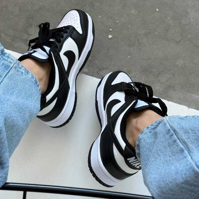 Кроссовки Nike Dunk Low Retro White Black Panda 36-45 Хит Сезона