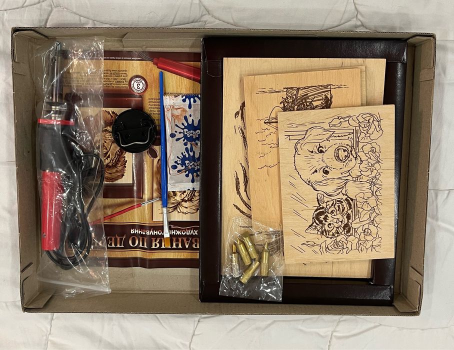 Набір для творчості "Випалювання по дереву"