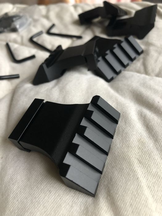 Планка Picatinny на M-LOK від 3 до 13 слотів база м лок для QD aнтабки