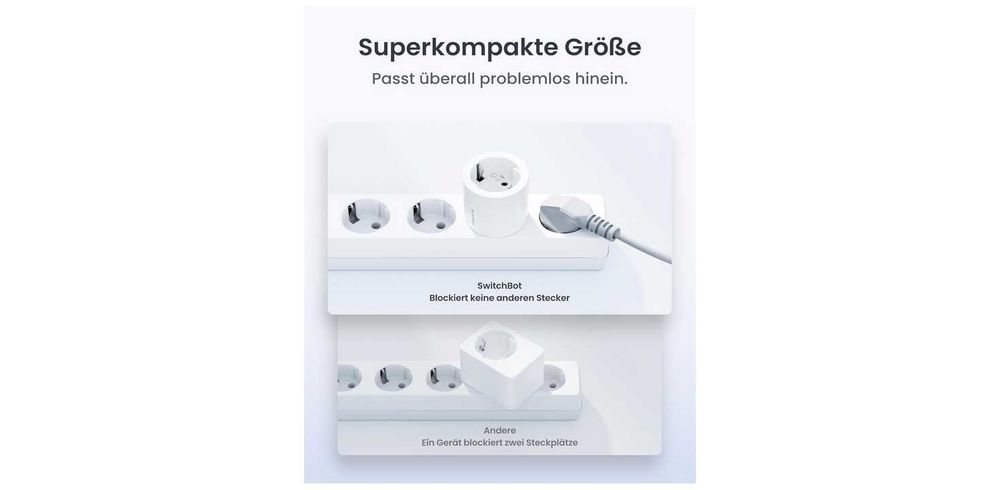 Inteligentne gniazdko SwitchBot Plug Mini 2szt.