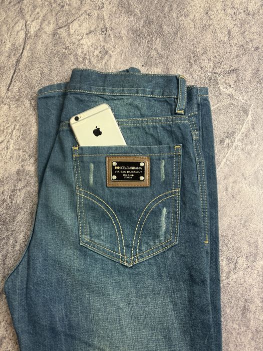 Dolce gabbana jeans metal logo , Джинсы Dolce Gabbana