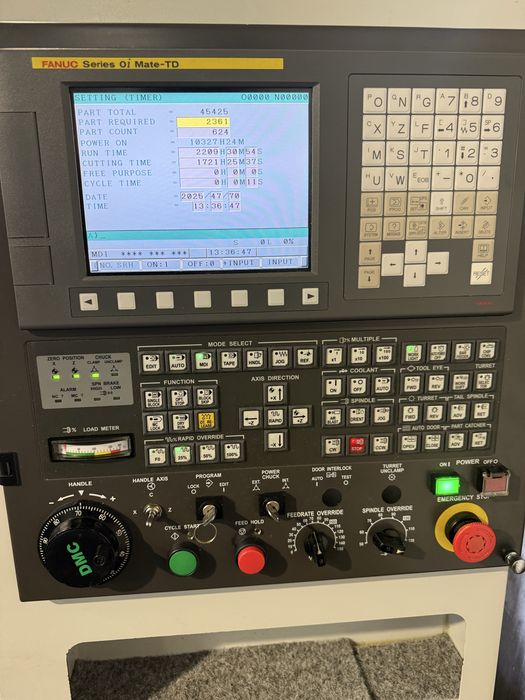 Tokarka cnc DMC Q6  hyundai wia kit